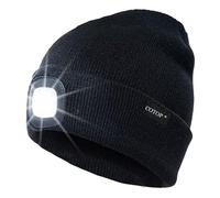 COTOP Gorro con Luz, Regalo para Hombre Mujer, Gorro LED de Invierno, Unisex Gorro con Luz para Correr, Camping, Senderismo, Actividades Nocturnas
