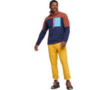 COTOPAXI Abrazo Half-zip Fleece Jacket - Hombre - Azul / Marrón / Narnaja - talla XL- modelo 2024