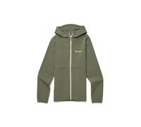 Cotopaxi Cortavientos de hombre vuelta performance. Verde 48 (S)