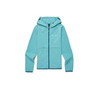 Cotopaxi Cortavientos de mujer vuelta performance. Azul 42/L