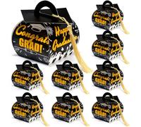 COTOPHER 36 cajas de regalo de gorra de graduación, cajas de dulces de graduación con borla, centros de mesa de graduación para mesas, decoraciones de fiesta de graduación, pequeñas cajas de regalo