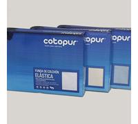 COTOPUR Funda colchón elástica Rizo algodón Mistral BEIG de 105cm