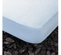 Cotopur Protector DE COLCHÓN Impermeable con Rizo. Lavable. (Blanco 90x190 cm)