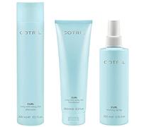 Cotril - Pack Para Rizos Curl Champú 300 ml + Acondicionador 250 ml + Spray 200 ml