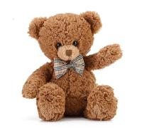 COTSRGT Cute Cartoon Little Teddy Bear Juguetes De Peluche Animales De Peluche Suaves Vestirse Muñecos De Peluche Juguetes para Niñas Niños Niza Sorpresa Regalos De Cumpleaños,Brown-80cm