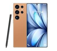 COTSRGT Smartphones S26 Ultra Desbloqueados, 16 GB 1 TB, Cámara IA De 72 MP 108 MP, 8000 MAh, Doble SIM, 5G/4G, Android 14, Wi-Fi/GPS, Reconocimiento Facial Y De Huellas Dactilares.,Orange-7.3 Inch