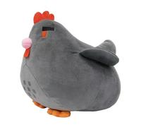 COTSRGT Stardew Valley Gallina Almohada Peluche Juguete Suave Dibujos Animados Peluche Animal Gallina Muñeca Peluche Stardew Valley Niños Cumpleaños Regalo Navidad,Grey-20cm