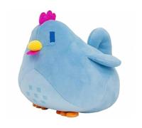 COTSRGT Stardew Valley Gallina Almohada Peluche Juguete Suave Dibujos Animados Peluche Animal Gallina Muñeca Peluche Stardew Valley Niños Cumpleaños Regalo Navidad,Blue-20cm