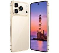 COTSRGT Teléfono Móvil I17 Pro MAX 5G Actualizado, Android 15.0, Cámara De 7.3 Pulgadas, 16 GB De RAM, 1 TB De ROM, 8000 MAh, 78 MP, 108 MP, Dual SIM, Desbloqueado Gratis,Gold-7.3 Inch