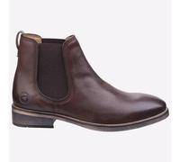 Cotswold Corsham Hombre Bota Chelsea Elegante Zapato Ropa Informal Marrón Oscuro