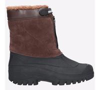 Cotswold Empresa Hombre Invierno Impermeable Imitación Ante Exterior Botas Brown