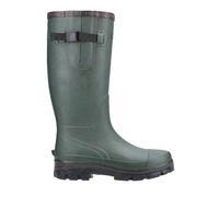 Cotswold Grange Cierre de Hebilla Hombre Botas Agua Impermeable Verde