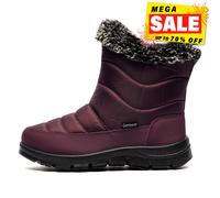 Cotswold Longleat Mujer Híbrido Nieve Botas de Invierno Agua Violeta