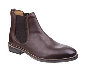 Cotswold Mens Corsham Town Leather Pull On Casual Chelsea Ankle Boots