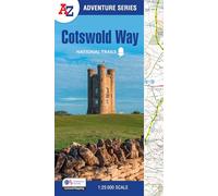 Cotswold Way: with Ordnance Survey mapping (A -Z Adventure Series)