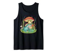 Cottage Core Clothes - Frog and Mushroom Cottagecore Camiseta sin Mangas