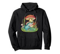 Cottage Core Clothes - Frog and Mushroom Cottagecore Sudadera con Capucha