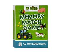 Cottage Door Press John Deere - Juego de memoria para niños, divertido juego educativo de granja y tractor para niños, actividad, enfoque, memoria y pensamiento crítico