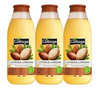 Cottage ducha extra nutritivo aceite de argán 560 ml - juego de 3