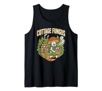 Cottage Fungus Hunting Cottagecore Hongos Recolección de Hongos Camiseta sin Mangas
