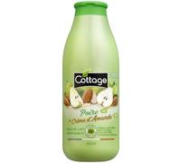 Cottage - Gel de ducha de leche hidratante - pera orgánica y crema de almendras orgánica - 98% de ingredientes de origen natural - botella 100% de origen vegetal - fabricado en Francia - 550 ml
