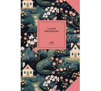 Cottage in the Country Hardcover Lined Journal Notebook - 8.5 x 5.5 Inches, 96 Sheets (192 Pages): Compact Notebook for Work School and Creative Writing Business College and Personal Use