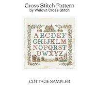 COTTAGE SAMPLER Cross Stitch Pattern: A beautiful cross stitch pattern for your next project! (Welovit Cross Stitch Patterns)