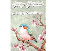 Cottage Sketchbook: A coloring book for nature lovers