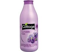 Cottage Softening Shower Gel and Bath Milk with Violet Extracts