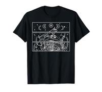 Cottagecore Aesthetic Frog Mushrooms Dark Academia Occult Camiseta