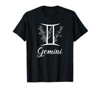 Cottagecore Aesthetic Géminis Signo del Zodiaco Horóscopo Camiseta
