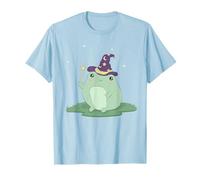 Cottagecore Aesthetic Kawaii Sombrero de Mago Frog Camiseta