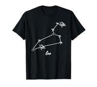 Cottagecore Aesthetic Leo Signo del Zodiaco Frog Mushroom Camiseta