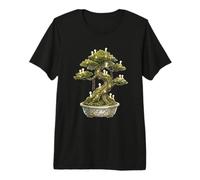 Cottagecore Bonsái Árbol Kodama Spirits Arte de jardín japonés Camiseta Premium