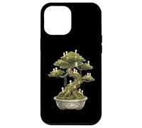 Cottagecore Bonsái Árbol Kodama Spirits Arte de jardín japonés Carcasa para iPhone 12 Pro MAX