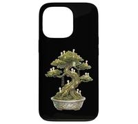 Cottagecore Bonsái Árbol Kodama Spirits Arte de jardín japonés Carcasa para iPhone 13 Pro