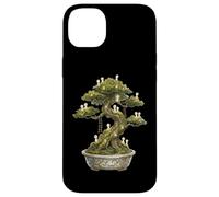 Cottagecore Bonsái Árbol Kodama Spirits Arte de jardín japonés Carcasa para iPhone 14 Plus
