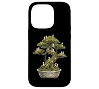 Cottagecore Bonsái Árbol Kodama Spirits Arte de jardín japonés Carcasa para iPhone 14 Pro