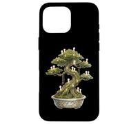 Cottagecore Bonsái Árbol Kodama Spirits Arte de jardín japonés Carcasa para iPhone 16 Pro MAX