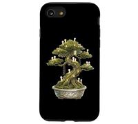 Cottagecore Bonsái Árbol Kodama Spirits Arte de jardín japonés Carcasa para iPhone SE (2020) / 7/8