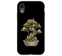 Cottagecore Bonsái Árbol Kodama Spirits Arte de jardín japonés Carcasa para iPhone XR