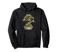 Cottagecore Bonsái Árbol Kodama Spirits Arte de jardín japonés Sudadera con Capucha
