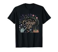 Cottagecore Born Cabaña Life Estética Lifestyle Living Slow Camiseta