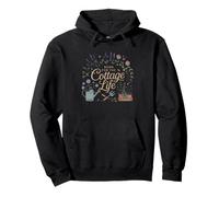 Cottagecore Born Cabaña Life Estética Lifestyle Living Slow Sudadera con Capucha