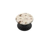 Cottagecore Calabazas Caballos Dormir Bambi Oveja Acuarela PopSockets PopGrip Adhesivo