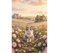 Cottagecore Cat Blank Journal - Aesthetic Notebook for Writing, Sketching, Creativity, Mindfulness, Notes, Planning, Ideas & Reflection: A Cozy ... Daily Notes and Relaxing Screen-Free Moments