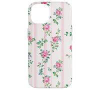Cottagecore Floral Charm Romantic Pink Roses Carcasa para iPhone 14