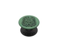 Cottagecore Folk Art Floral Garden Grow Diseño Inspirador PopSockets PopGrip Adhesivo