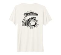 Cottagecore Frog and Mushroom Vintage Aesthetics Camiseta Premium