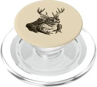 Cottagecore Frog Antlers Vintage Frogcore Aesthetics PopSockets PopGrip para MagSafe